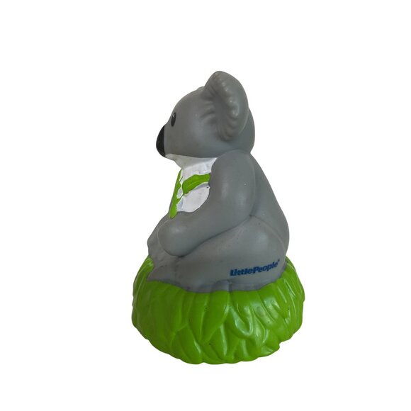 2011 Fisher Price Little People Zoo Talker Koala Bear Action Figure Mattel - Picture 4 of 5